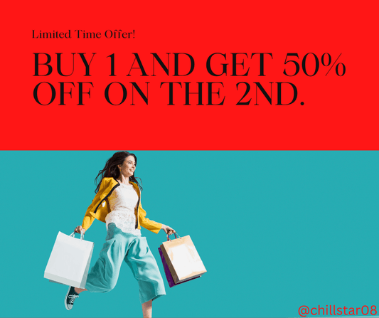 Double the Savings with Buy One Get One 50% Off!