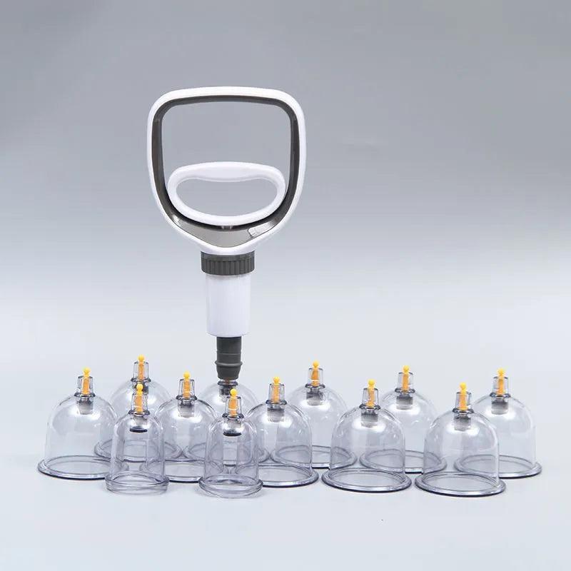 12/24 Can Chinese Medicine Physiotherapy Vacuum Cupping Set for Cellulite Therapy. CHILLSTAR