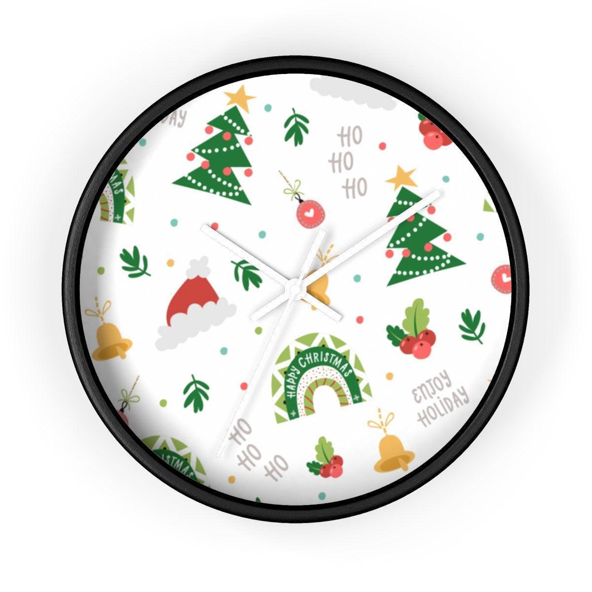 Christmas Wall clock- Wall Art-Home Decor CHILLSTAR