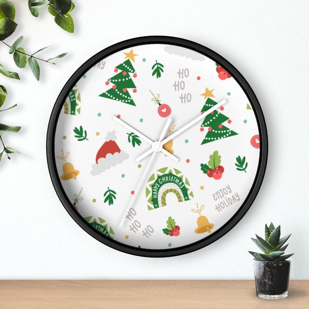 Christmas Wall clock- Wall Art-Home Decor CHILLSTAR