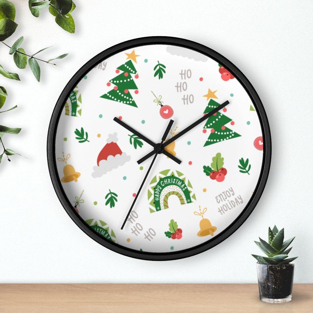 Christmas Wall clock- Wall Art-Home Decor CHILLSTAR