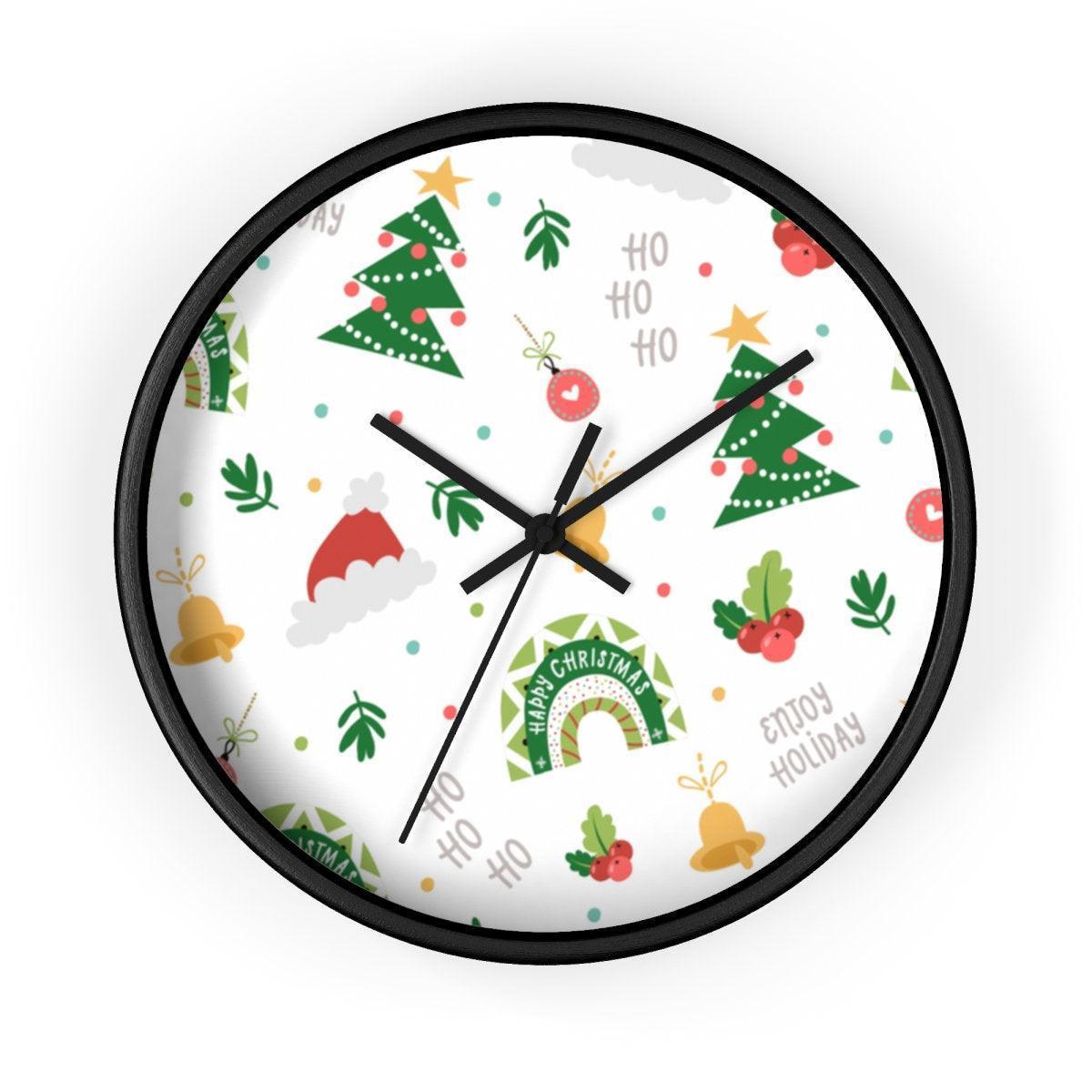 Christmas Wall clock- Wall Art-Home Decor CHILLSTAR