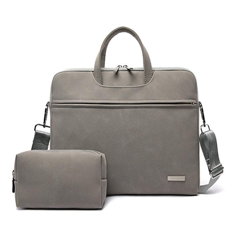 Classique Carry: PU Leather Women's Laptop Bag CHILLSTAR