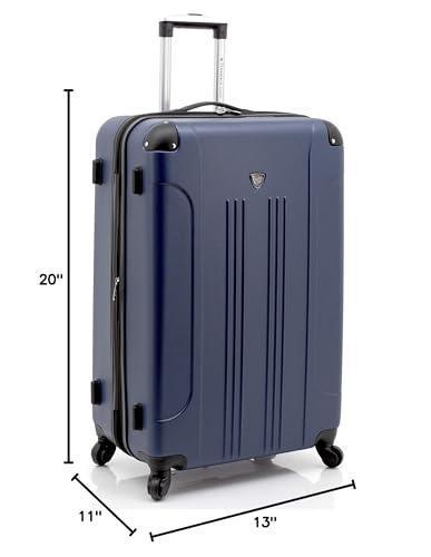 Club Sky+ Luggage Set, Expandable, Navy Blue, 3 Piece Set CHILLSTAR