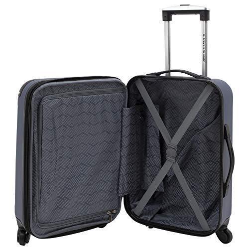 Club Sky+ Luggage Set, Expandable, Navy Blue, 3 Piece Set CHILLSTAR