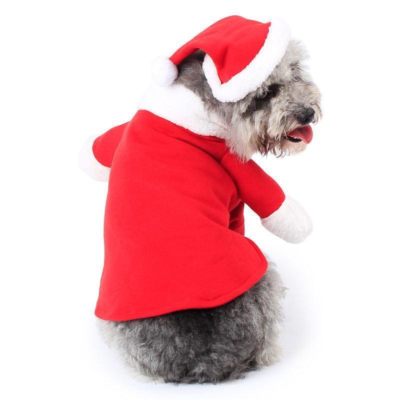 Festive Paws: Pet Christmas Standing Costume Delight CHILLSTAR