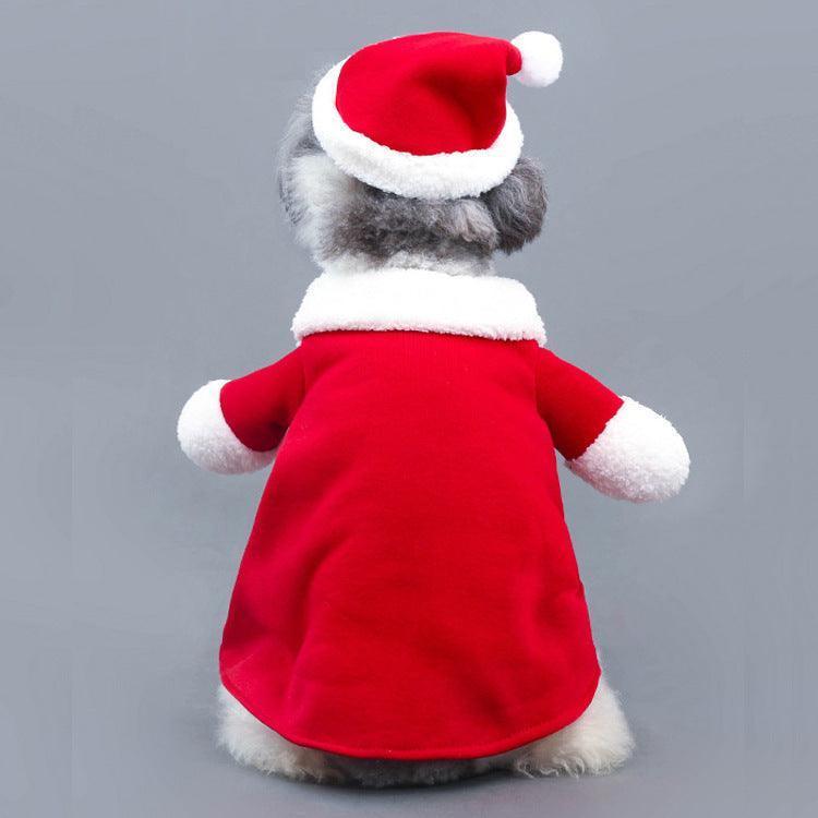 Festive Paws: Pet Christmas Standing Costume Delight CHILLSTAR