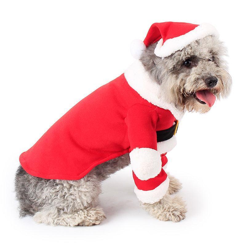 Festive Paws: Pet Christmas Standing Costume Delight CHILLSTAR