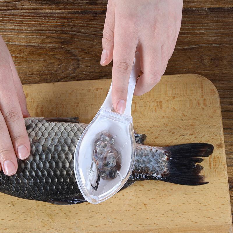 FinEssentials: Quick Disassembly Fish Scale Brush - Effortless Cleaning and Peeling with Our Handy Fish Skin Scraper CHILLSTAR