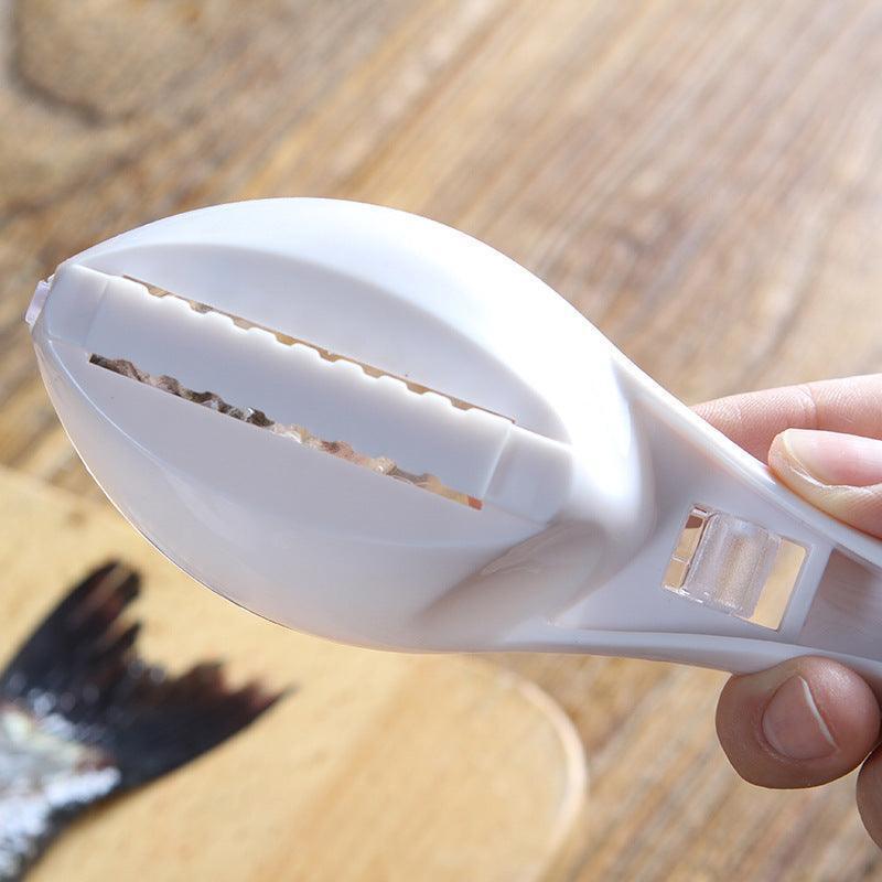 FinEssentials: Quick Disassembly Fish Scale Brush - Effortless Cleaning and Peeling with Our Handy Fish Skin Scraper CHILLSTAR