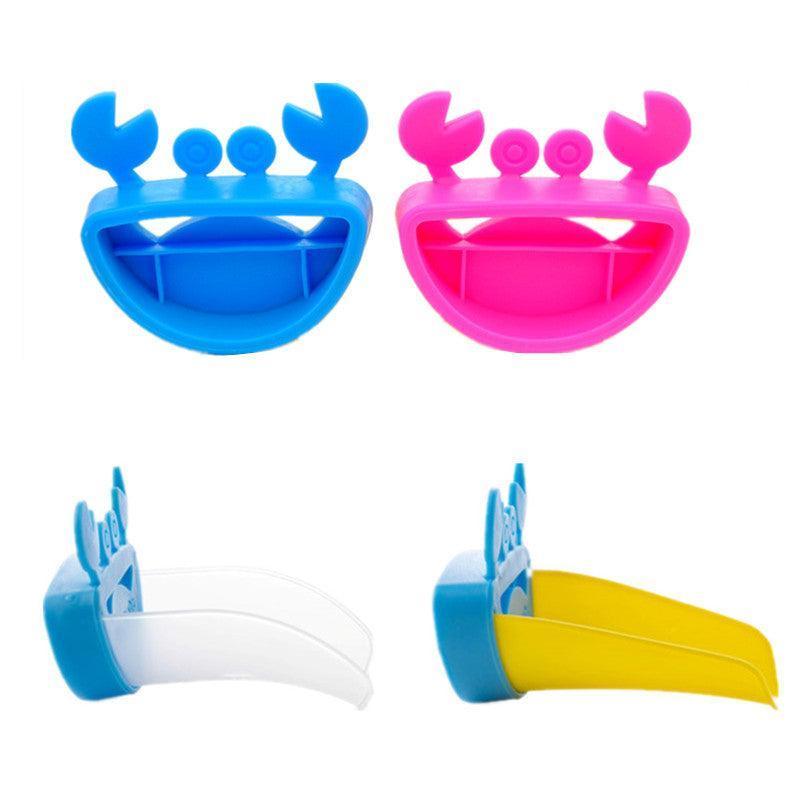 Friendly Faucet Fun: Frog and Crab Shaped Extenders for Kids' Water-Saving Adventures CHILLSTAR