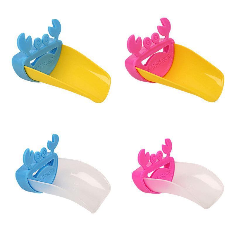 Friendly Faucet Fun: Frog and Crab Shaped Extenders for Kids' Water-Saving Adventures CHILLSTAR