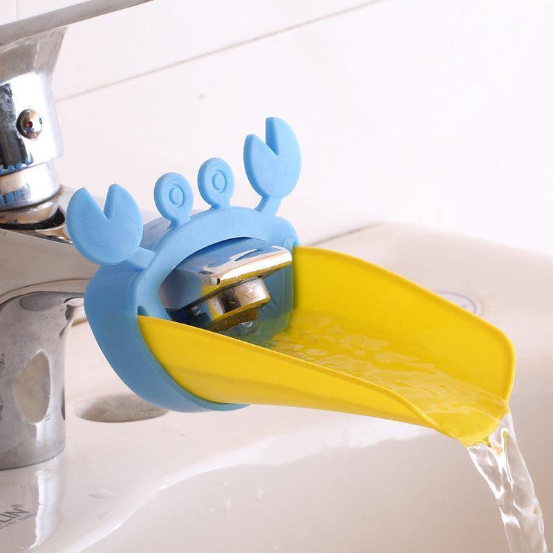 Friendly Faucet Fun: Frog and Crab Shaped Extenders for Kids' Water-Saving Adventures CHILLSTAR