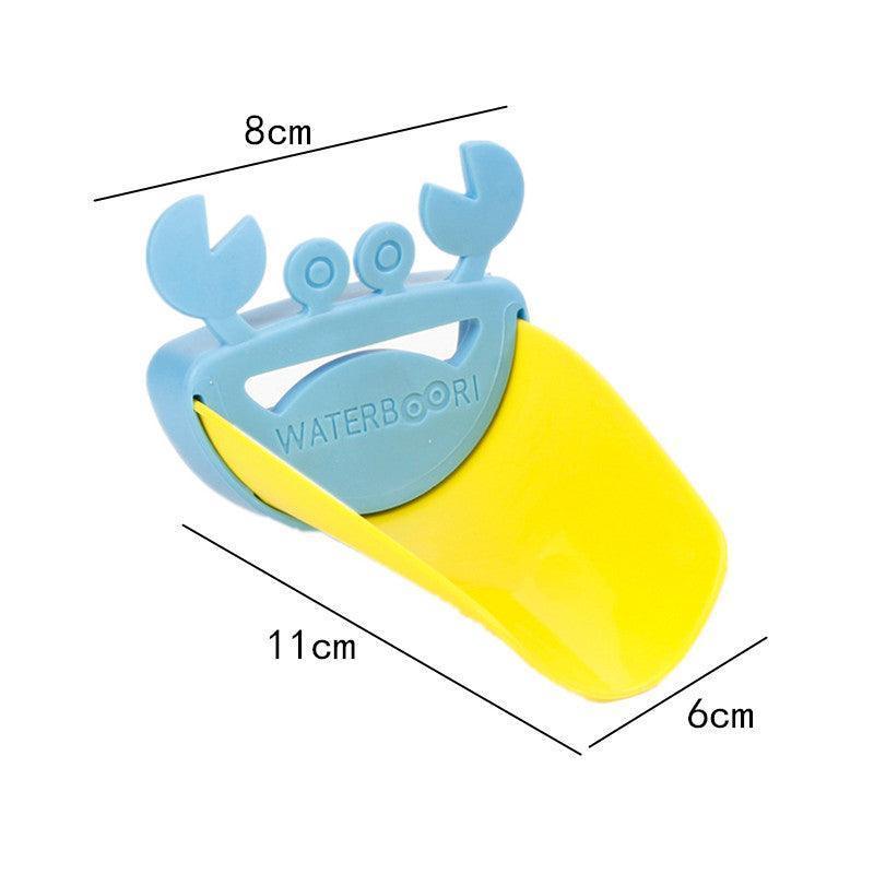 Friendly Faucet Fun: Frog and Crab Shaped Extenders for Kids' Water-Saving Adventures CHILLSTAR