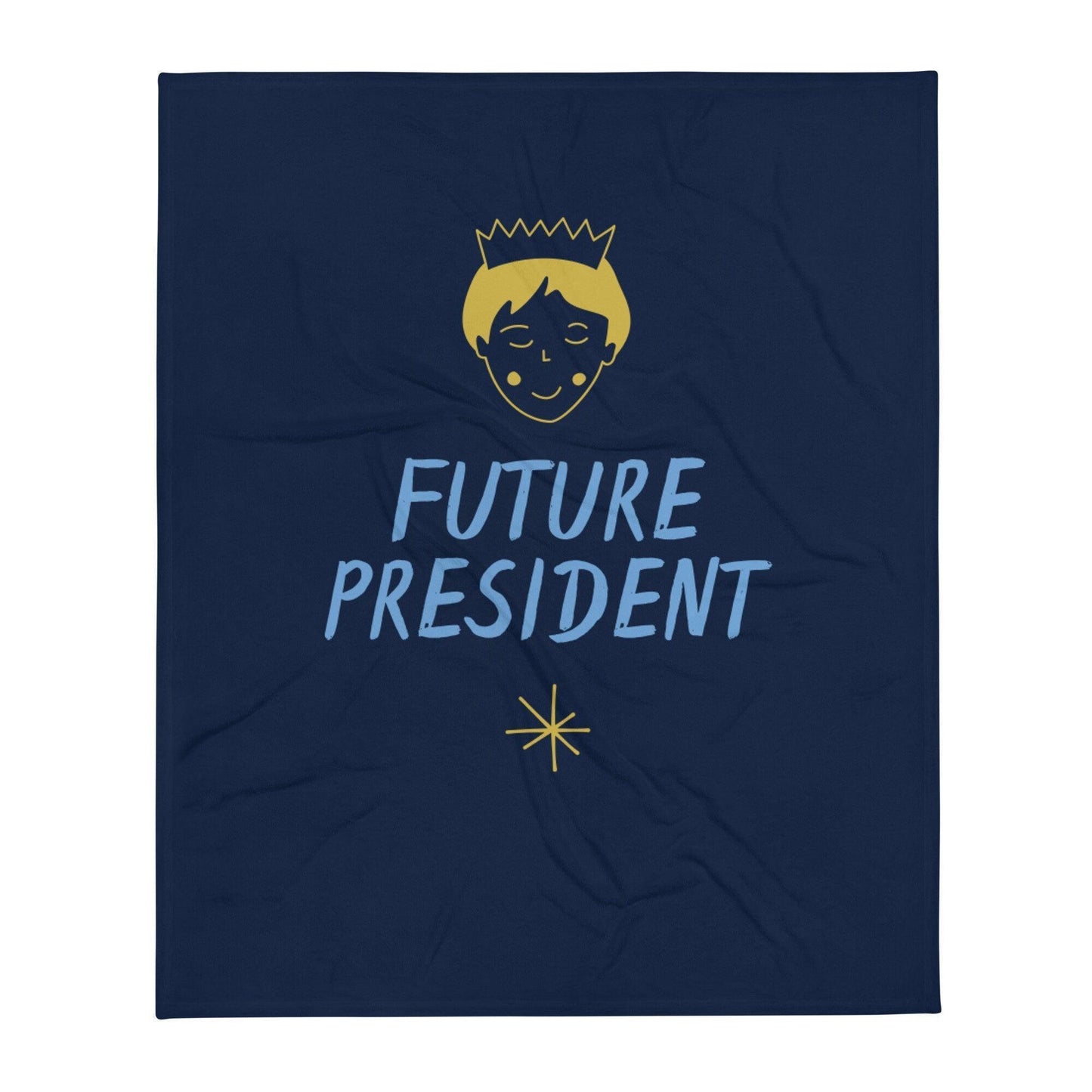 Future President Throw Blanket (Boy) 50x60 CHILLSTAR