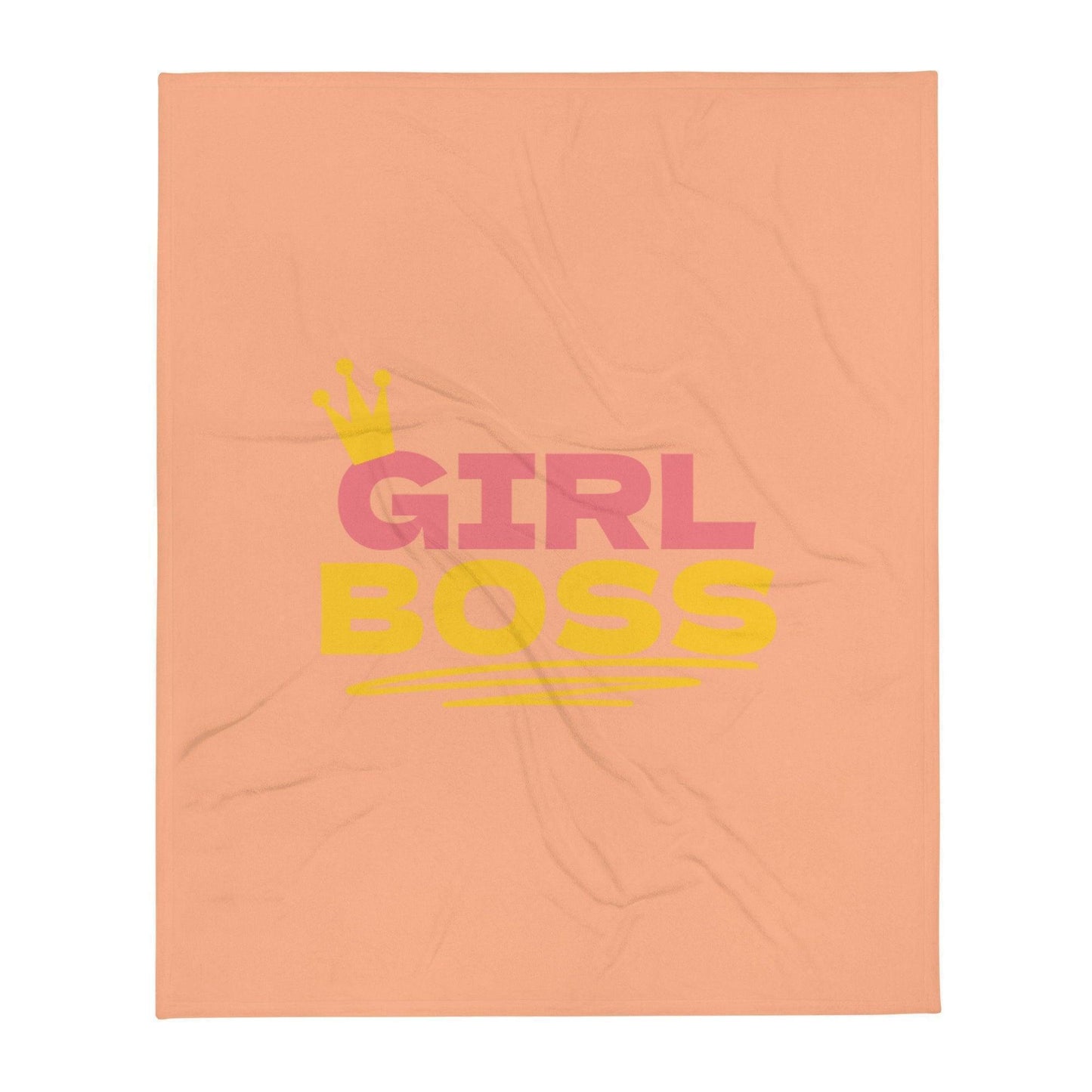 Girl Boss Throw Blanket-50x60 CHILLSTAR