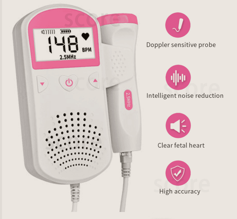 HarmonyBeat: Home Pregnancy Fetal Heart Rate Monitor CHILLSTAR