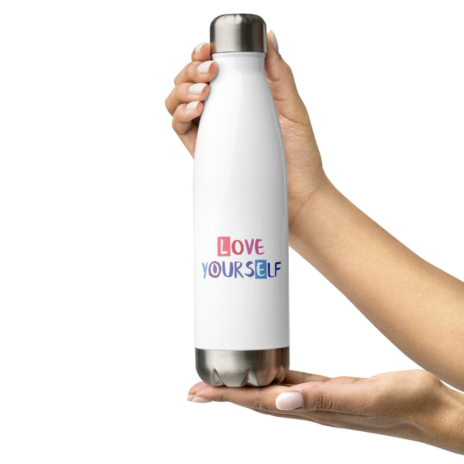 Love Yourself Stainless Steel Water Bottle CHILLSTAR