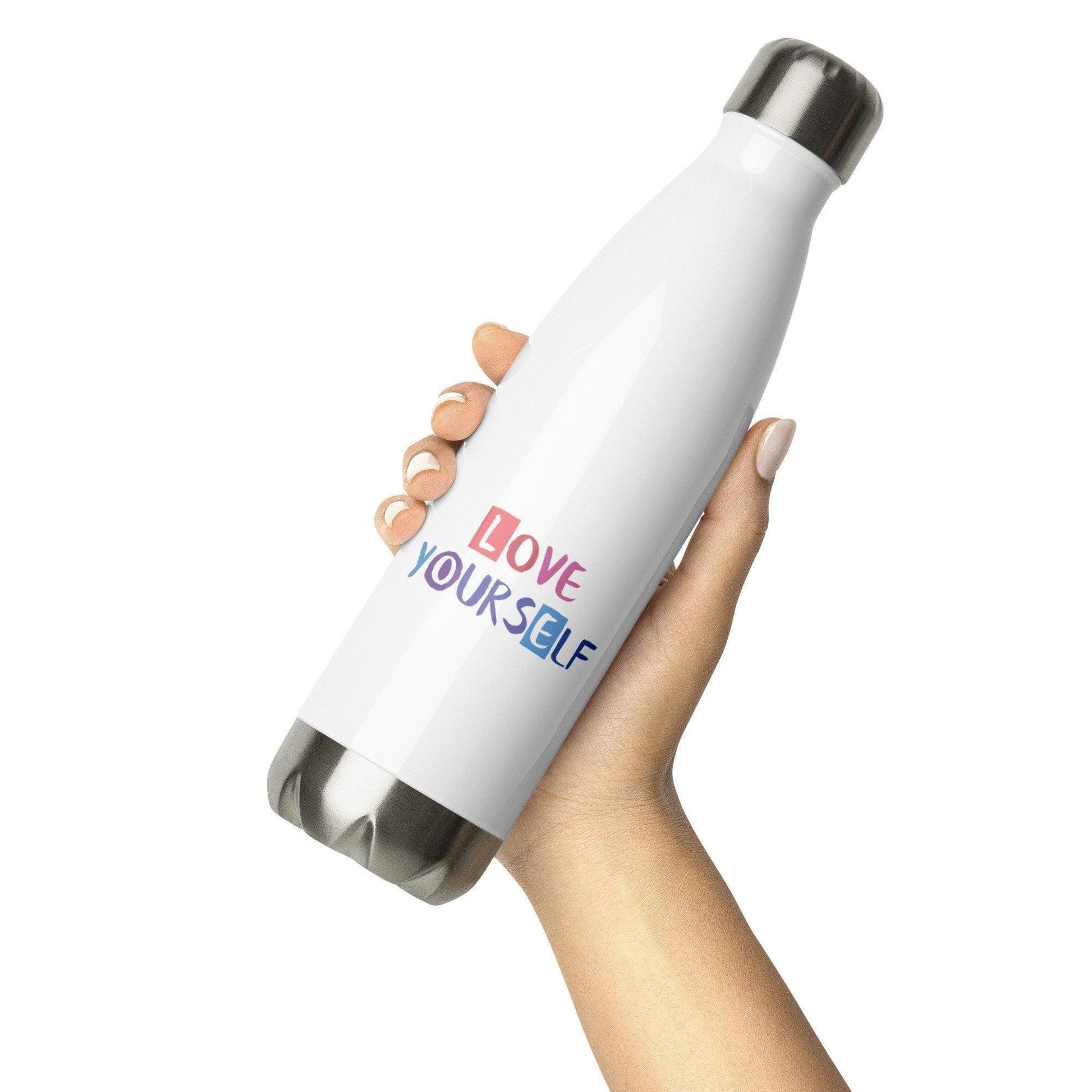 Love Yourself Stainless Steel Water Bottle CHILLSTAR