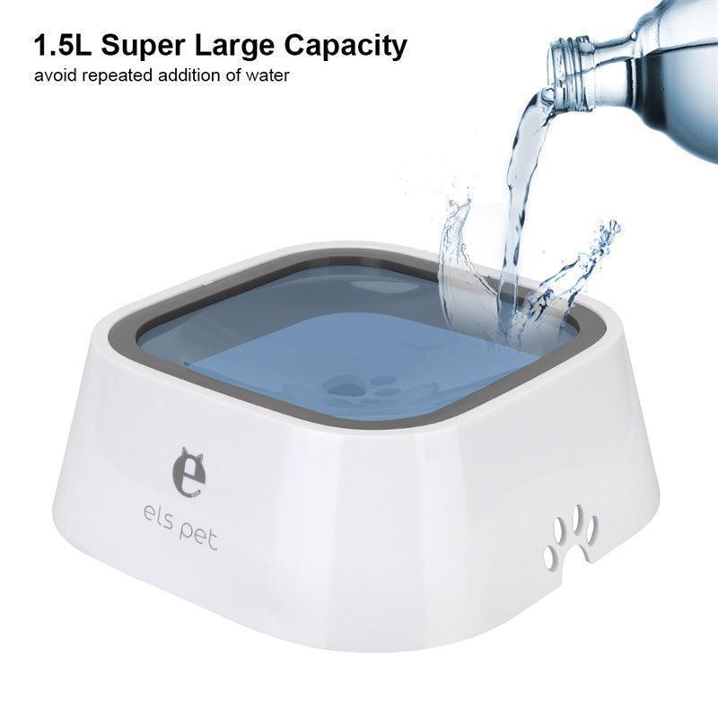 Mess-Free Hydration: HydroPaws 1.5L Floating Water Feeder CHILLSTAR