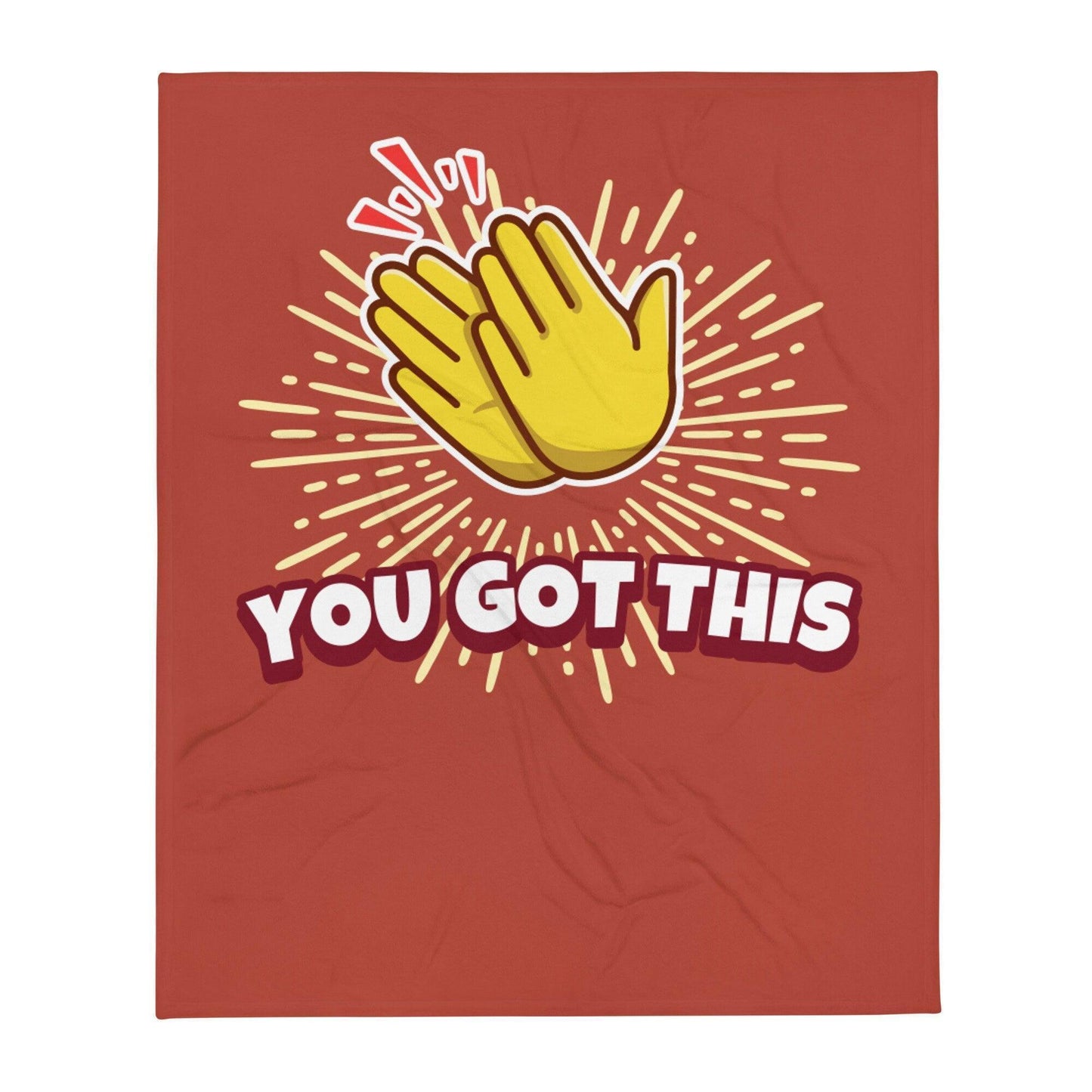 Motivational Warmth: 'You Got This' Throw Blanket - 50x60 Inches CHILLSTAR