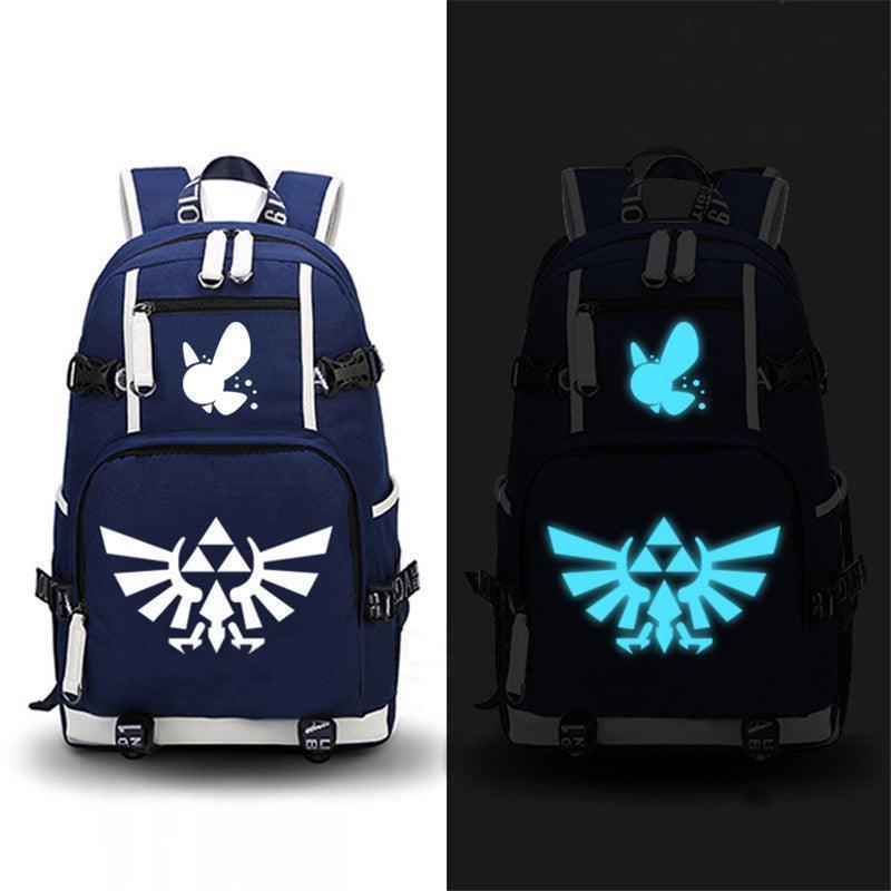 MysticGlow: Zelda Legend Print Bag – Illuminate Your Adventures with a Glow-in-the-Dark Design CHILLSTAR