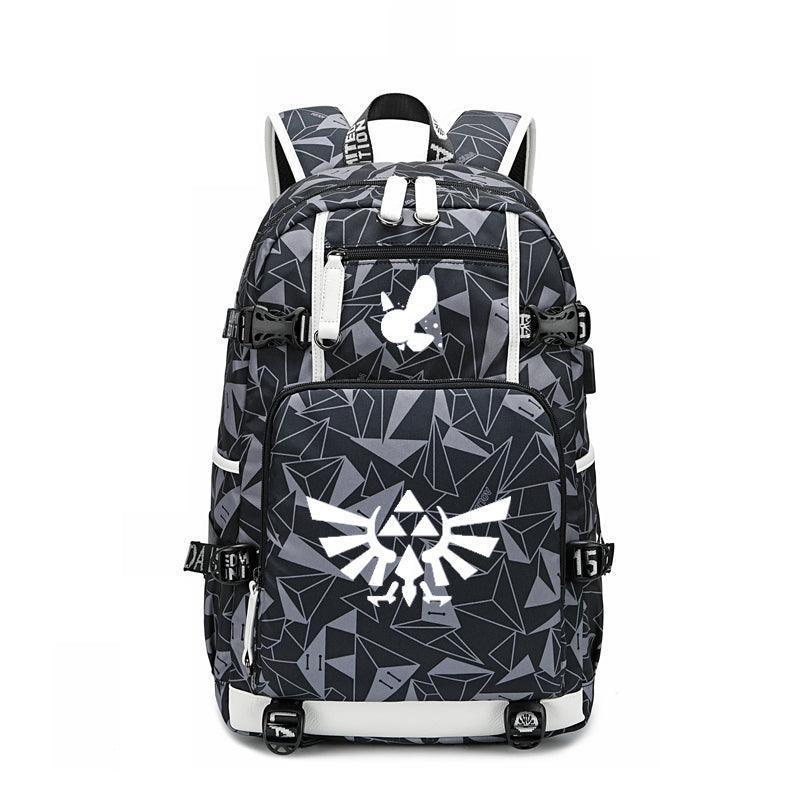 MysticGlow: Zelda Legend Print Bag – Illuminate Your Adventures with a Glow-in-the-Dark Design CHILLSTAR