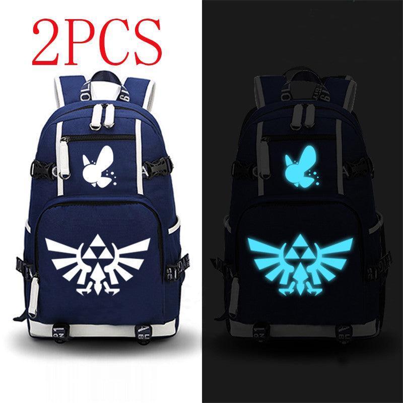 MysticGlow: Zelda Legend Print Bag – Illuminate Your Adventures with a Glow-in-the-Dark Design CHILLSTAR