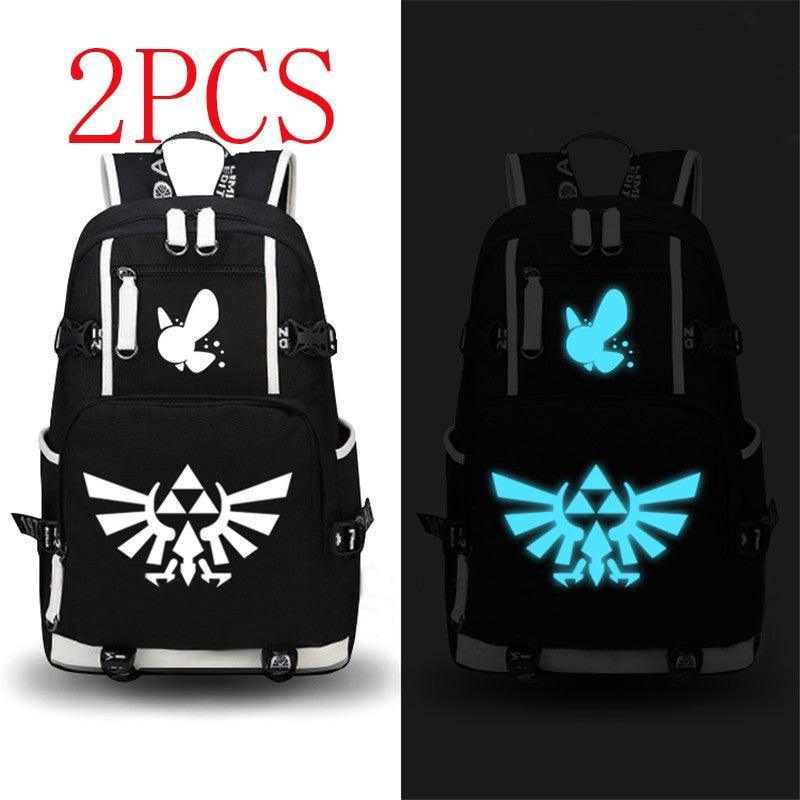 MysticGlow: Zelda Legend Print Bag – Illuminate Your Adventures with a Glow-in-the-Dark Design CHILLSTAR