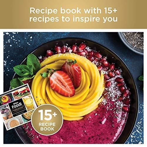 Ninja SS351 Foodi Power Blender & Processor System 1400 WP Smoothie Bowl Maker & Nutrient Extractor* 6 Functions for Bowls, Spreads, Dough & More, smartTORQUE, 72-oz.** Pitcher & To-Go Cups, Silver CHILLSTAR