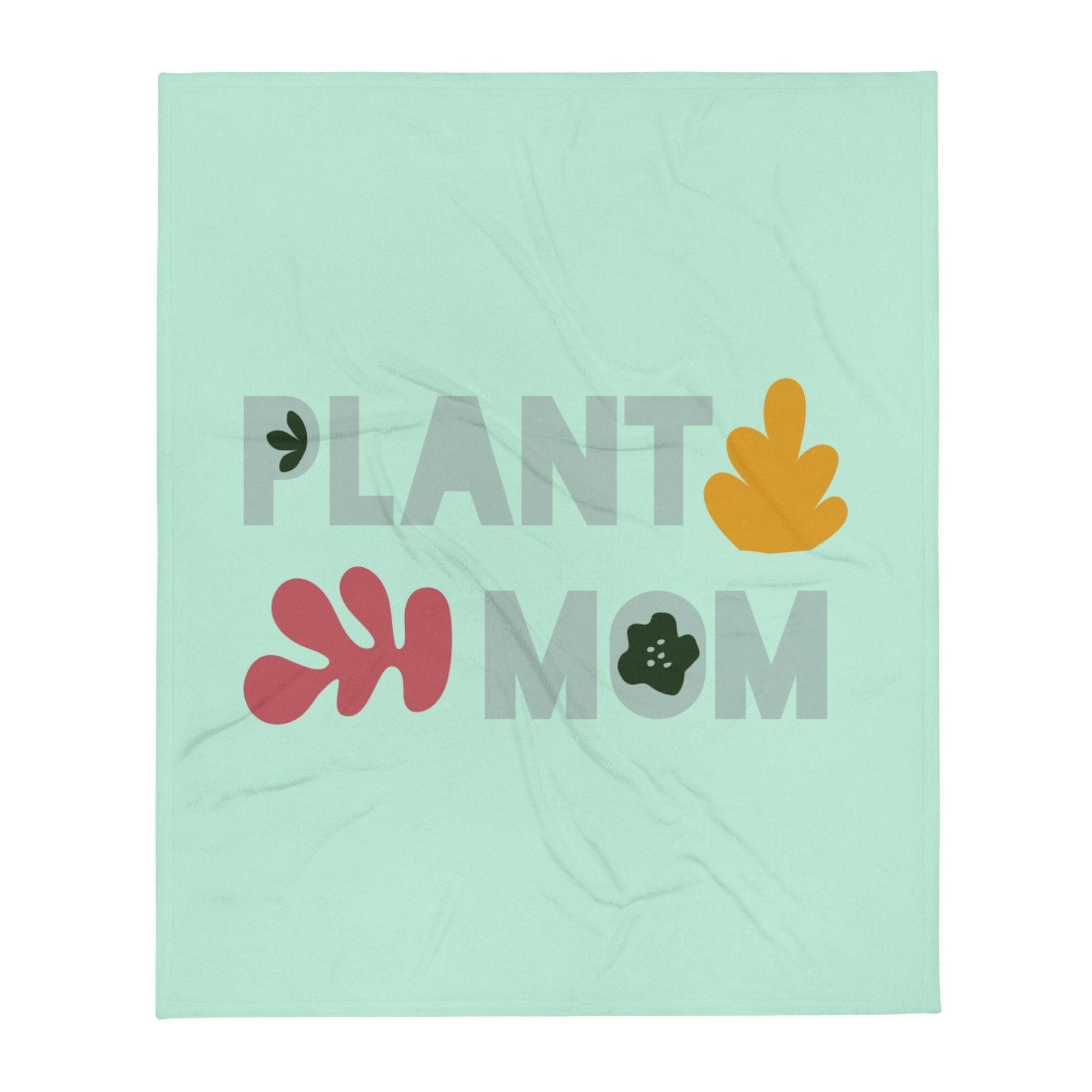 Plant Mom Throw Blanket-50x60 CHILLSTAR