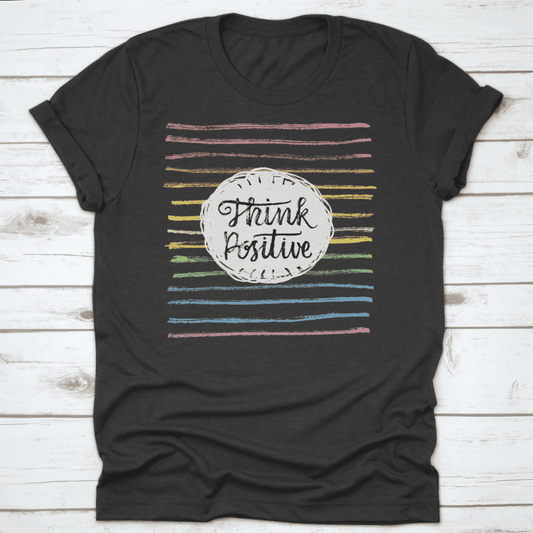 Positive Vibes: Inspirational Quote Design T-Shirt CHILLSTAR