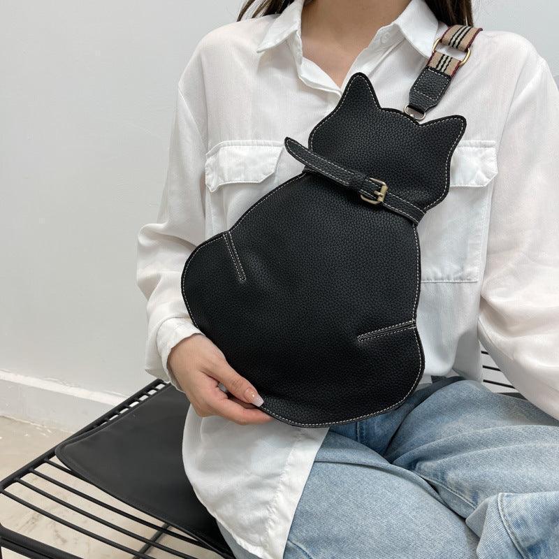 Purr-fectly Chic: Women’s New Messenger Cute Cat Shoulder Bag for a Fashion Statement CHILLSTAR