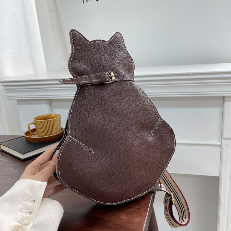 Purr-fectly Chic: Women’s New Messenger Cute Cat Shoulder Bag for a Fashion Statement CHILLSTAR