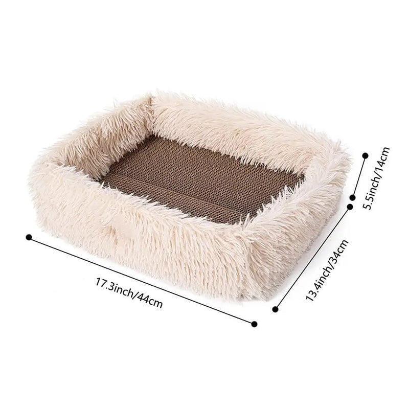 PurrPalace: 2-in-1 Cat Scratcher Bed – A Cozy Retreat and Scratching Haven for Your Feline Friend CHILLSTAR