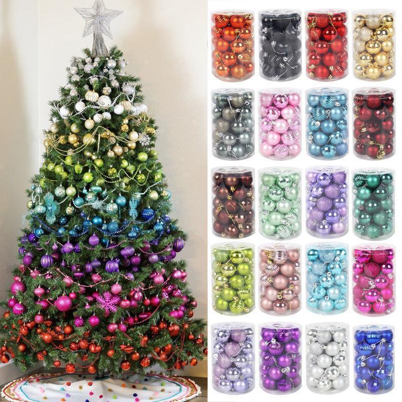 Shimmer and Shine: Christmas Tree Decor Hanging Ornaments – Festive Balls Collection CHILLSTAR