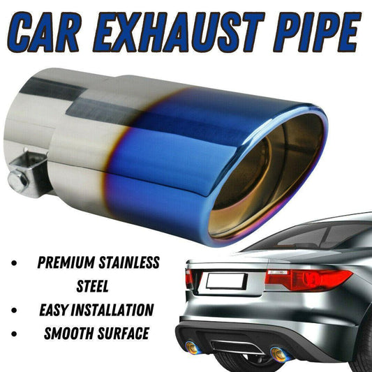 Stainless Elegance: Upgrade Your Ride with Round Exhaust Pipe Tip Accessories CHILLSTAR