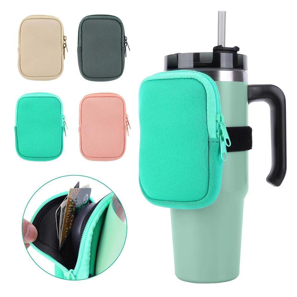 Stylish On-the-Go Companion for Cup: Neoprene Bottle Pouch CHILLSTAR