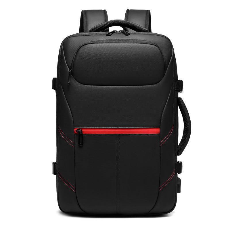 UrbanPro Carry: PVC Fabric Business Backpack for 15.6-inch Laptop and 9.7-inch Tablet – Sleek Black Design for Office Travel CHILLSTAR