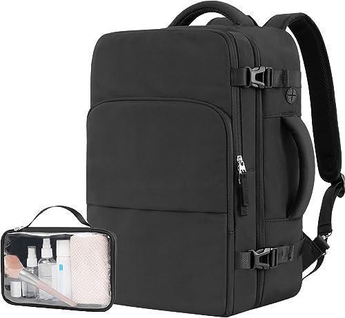 Versatile Black Travel Backpack:  Stylish for Airlines CHILLSTAR