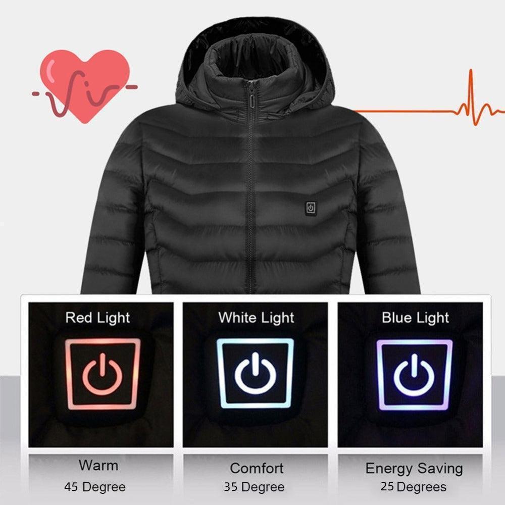 Warmth on Demand: Unisex USB Heated Jacket – Your Essential Winter Companion CHILLSTAR