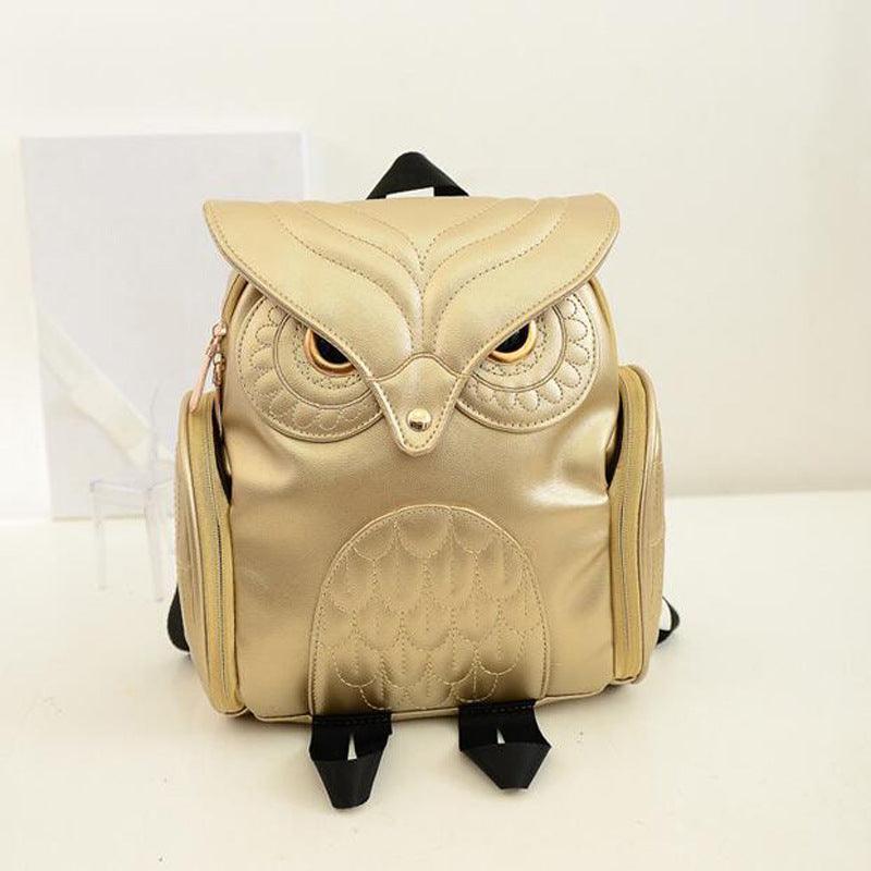 Whimsical Wings: Embrace Japanese and Korean Trends with Our Women's Owl Backpack – Your Fashionable Companion for Leisure Travel CHILLSTAR