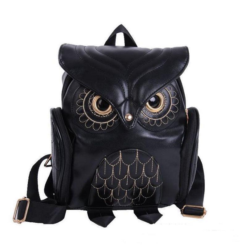 Whimsical Wings: Embrace Japanese and Korean Trends with Our Women's Owl Backpack – Your Fashionable Companion for Leisure Travel CHILLSTAR