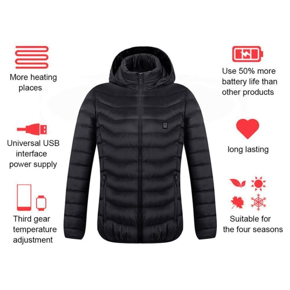 Warmth on Demand: Unisex USB Heated Jacket – Your Essential Winter Companion CHILLSTAR